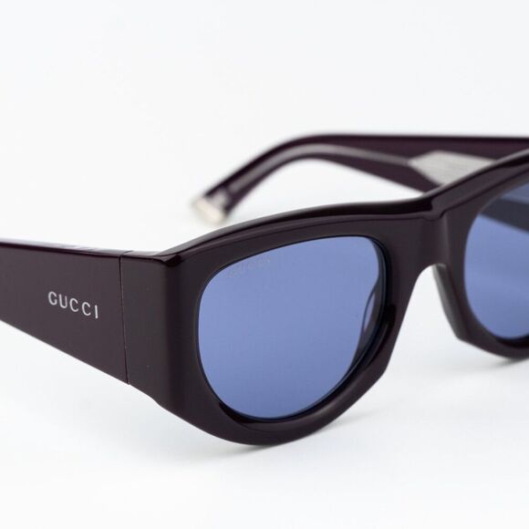 Gucci Women Sunglasses Violet Rectangular GG1917S 010 BRAND NEW main image 6